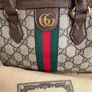 Gucci Ophidia with Red and Green Stripes
